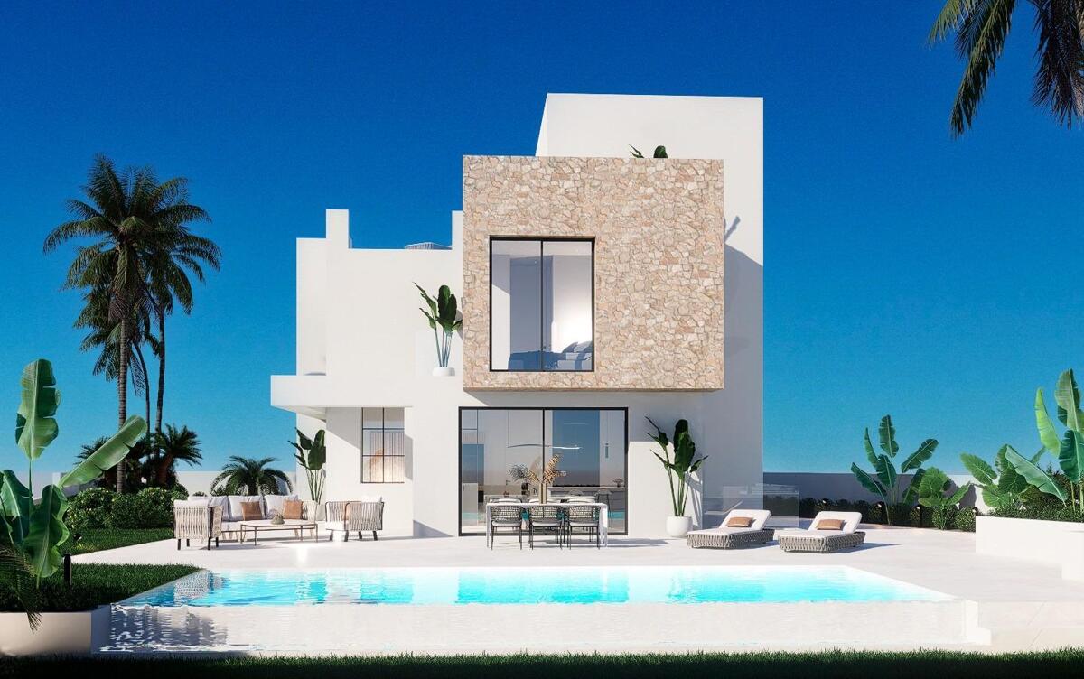 New build, 4 bedroom, 4 bathroom villa in Finestrat