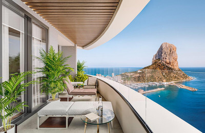 3 bedrooms, 2 bathrooms Penthouse in Calpe